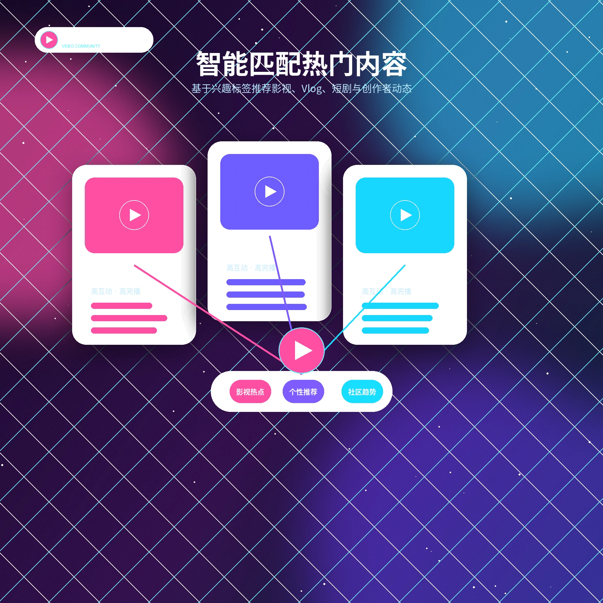 糖心vlog兴趣匹配推荐内容